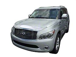 Aeroskin Hood Protector; Chrome (11-13 Infiniti QX56)