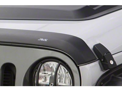 AVS 2018+ Jeep Wrangler JL 2dr/4dr Aeroskin Low Profile Acrylic - 322156