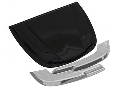 AVS Universal Hood Scoop - Smoke - 80010