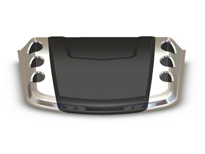 AVS Universal Hood Scoop - Smoke - 80012