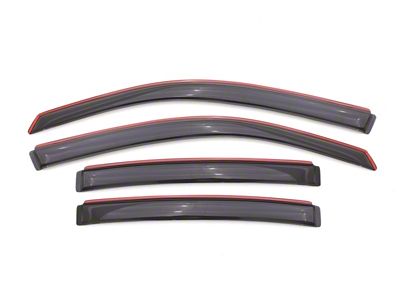 AVS 08-14 Dodge Avenger Ventvisor In-Channel Front & Rear Window - 194065