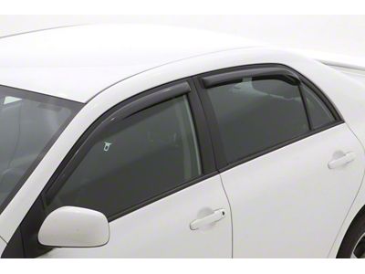 AVS 09-13 Toyota Corolla Ventvisor In-Channel Front & Rear Window - 194073