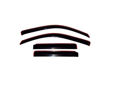 AVS 02-06 Chevy Trailblazer EXT Ventvisor In-Channel Front & Rear - 194240