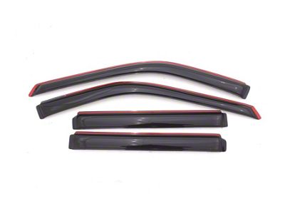 AVS 11-18 Ford Explorer Ventvisor In-Channel Front & Rear Window - 194293