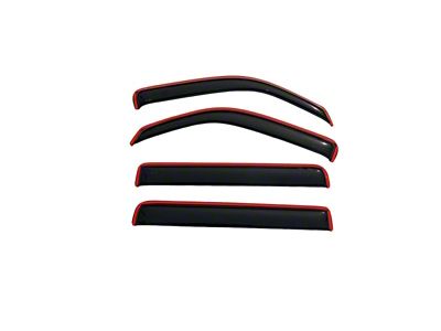 AVS 07-11 Dodge Nitro Ventvisor In-Channel Front & Rear Window - 194307