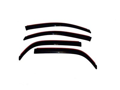 AVS 05-09 Chevy Equinox Ventvisor In-Channel Front & Rear Window - 194319