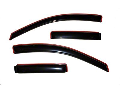 AVS 07-10 Jeep Compass Ventvisor In-Channel Front & Rear Window - 194330