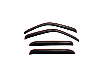 AVS 02-06 Cadillac Escalade EXT Ventvisor In-Channel Front & Rear - 194355