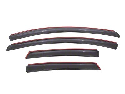 AVS 12-18 Ford Focus Ventvisor In-Channel Front & Rear Window - 194373