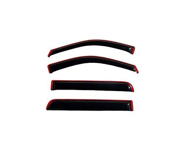 AVS 13-18 Buick Encore Ventvisor In-Channel Front & Rear Window - 194446
