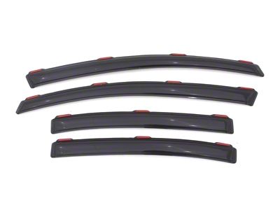 AVS 12-15 Honda Civic Ventvisor In-Channel Front & Rear Window - 194462