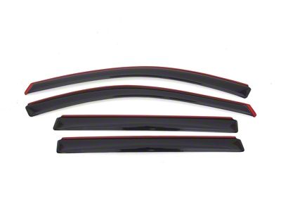 AVS 13-18 Nissan Pathfinder Ventvisor In-Channel Front & Rear Window - 194479