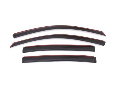 AVS 13-17 Honda Accord Ventvisor In-Channel Front & Rear Window - 194535