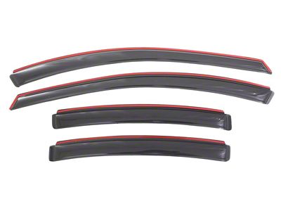 AVS 11-15 Chevy Cruze Ventvisor In-Channel Front & Rear Window - 194611
