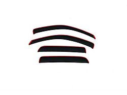 AVS Ventvisor In-Channel Front & (05-11 Dodge Dakota Quad Cab)
