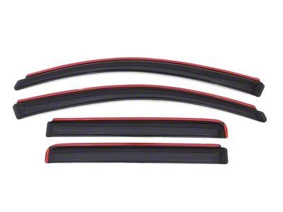 AVS 04-15 Nissan Titan Crew Cab Ventvisor In-Channel Front & - 194858