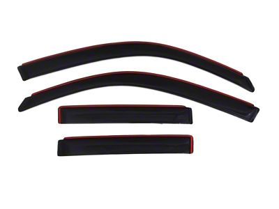 AVS 03-09 Toyota 4Runner Ventvisor In-Channel Front & Rear Window - 194924