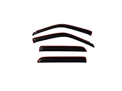 AVS 02-03 Lincoln Blackwood Ventvisor In-Channel Front & Rear Window - 194949