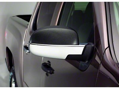 AVS 02-06 Cadillac Escalade Mirror Covers 2pc - Chrome - 687664
