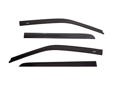 AVS 09-14 Ford F-150 Supercrew Ventvisor Low Profile Window Deflectors - 774011