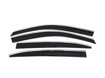AVS 15-19 GMC Yukon XL/15-19 Chevrolet Suburban Ventvisor Low Profile - 794082