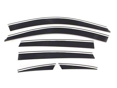 AVS 07-11 Honda CR-V Ventvisor Low Profile Deflectors 6pc - 796002