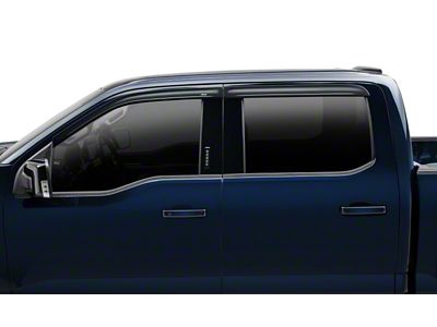 AVS 15-18 Ford F-150 Supercrew Ventvisor Low Profile Deflectors 4pc - 894044