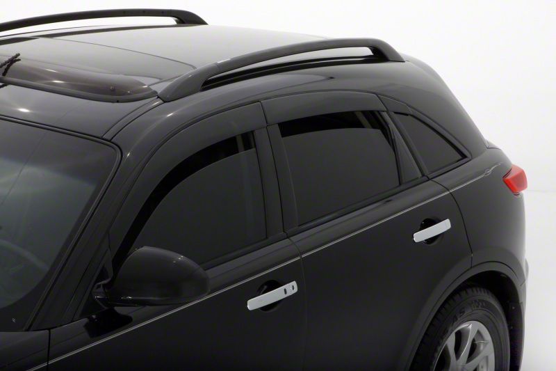Dark Smoke Window Visors – For Subaru Impreza Outback Sport 2008-2011, 4DR, Acrylic