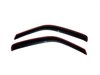 AVS 2018 Jeep Wrangler JL Ventvisor In-Channel 2pc - Smoke - 192467