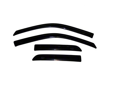 AVS 09-18 Dodge RAM 1500 Quad Cab Ventvisor Outside Mount - 94101