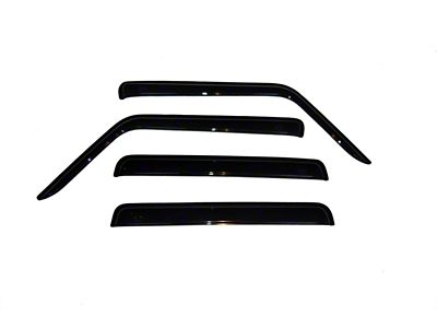 AVS 06-10 Jeep Commander Ventvisor Outside Mount Window Deflectors 4pc - 94117