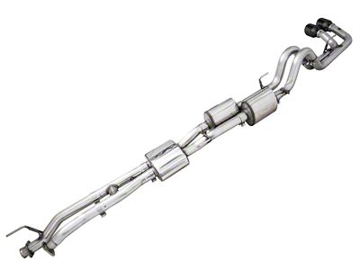 AWE 16-22 Toyota Tacoma 0FG Catback Exhaust w/ BashGuard - 3015-33826