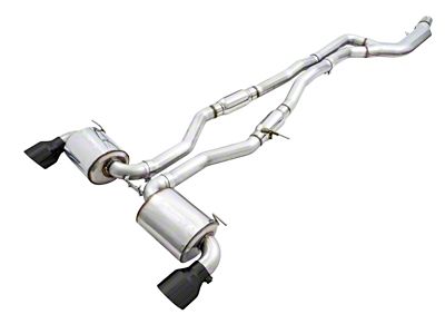 AWE 2020 Toyota Supra A90 Resonated Touring Edition Exhaust - 3015-33132