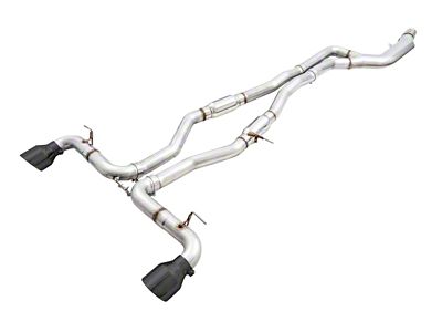 AWE 2020 Toyota Supra A90 Resonated Track Edition Exhaust - 3015-33130