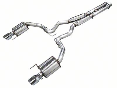 AWE 2024 Ford Mustang GT Fastback S650 RWD Touring Catback - 3015-32650