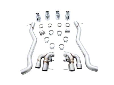 AWE 18-19 BMW M5 F90 4.4T AWD SwitchPath Axle-back - 3025-42061