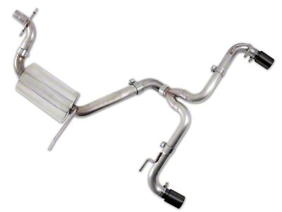 AWE Mk6 GTI Performance Catback - Diamond Black Round - 3015-33038