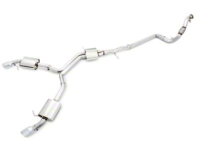 AWE Audi B9 A4 Touring Edition Exhaust Dual Outlet - 3015-32078