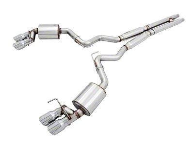 AWE 2018+ Ford Mustang GT S550 Cat-back Exhaust - 3015-42102