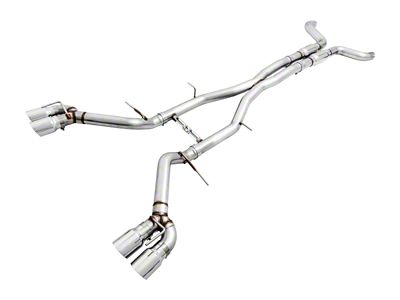 AWE 16-19 Chevy Camaro SS Resonated Cat-Back Exhaust -Track - 3015-42090