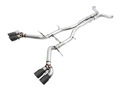 AWE 16-19 Chevy Camaro SS Resonated Cat-Back Exhaust -Track - 3015-43112