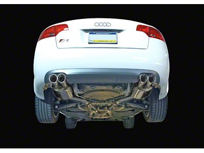 AWE Audi B7 S4 Track Edition Exhaust - Diamond - 3020-43010