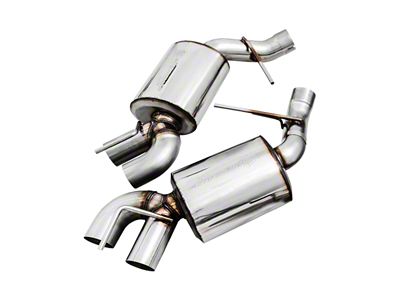 AWE 16-19 Chevy Camaro SS Quad Outlet Track to - 3815-31006