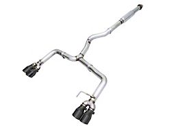 AWE Track Edition Cat-Back Exhaust with Quad Diamond Black Tips (15-21 WRX VA/GV Sedan Track Edition)