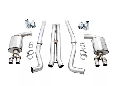 AWE 2017+ Challenger 5.7L Touring Edition Exhaust - Non-Resonated - 3020-42076