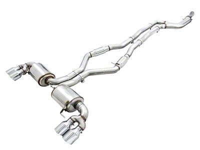 AWE 2019+ BMW M340i G20 Resonated Touring Edition Exhaust - 3015-42150