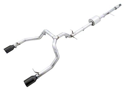 AWE 4th Gen GM 1500 5.3L 0FG Catback Split - 3015-33206