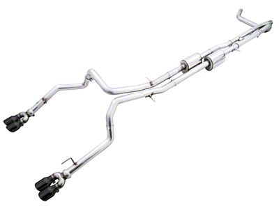AWE 4th Gen GM 1500 6.2L 0FG Catback Split - 3015-43204