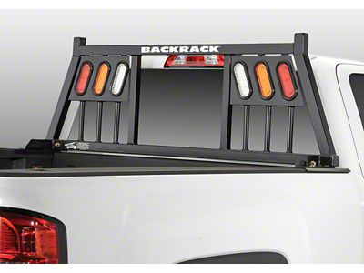 BackRack 99-23 Ford F250/350/450 Aluminum Body Three Light Rack Frame - 147TL
