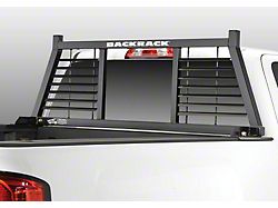 BackRack Half Louvered Headache Rack (01-23 Silverado/Sierra 2500HD/3500HD)